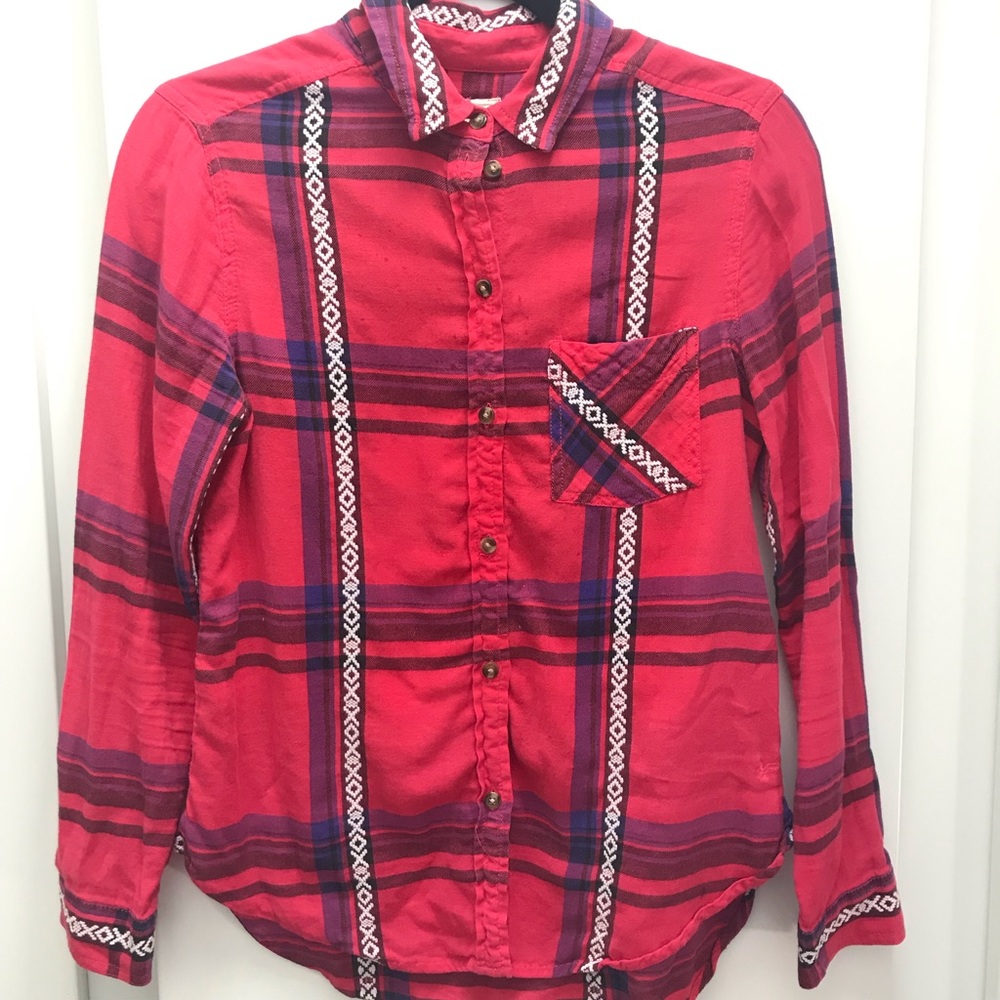 American Eagle plaid shirt